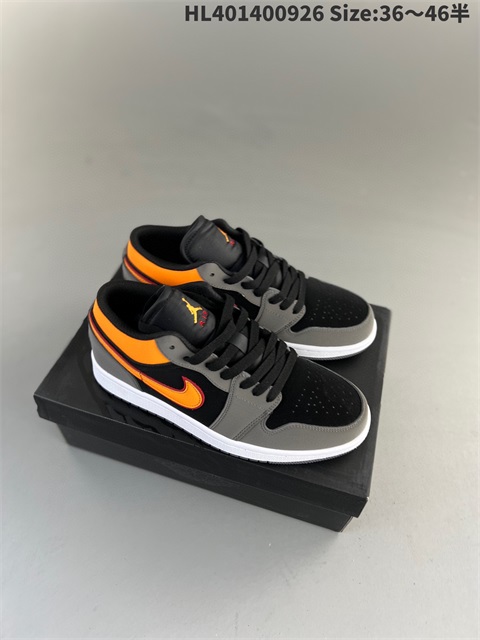 women air jordan 1 shoes H 2023-10-26-375
